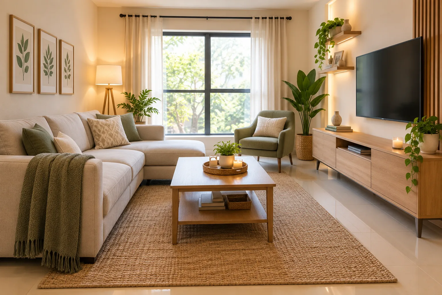 15 Cozy Living Room Decor Ideas for a Warm and Inviting HomeYour living room is the heart of your home, where you relax and spend quality time with family. With a few simple decorating ideas, you can create a beautiful, comfortable, and welcoming space. From soft cushions to natural plants, these ideas will help you make your living room feel cozy and stylish.